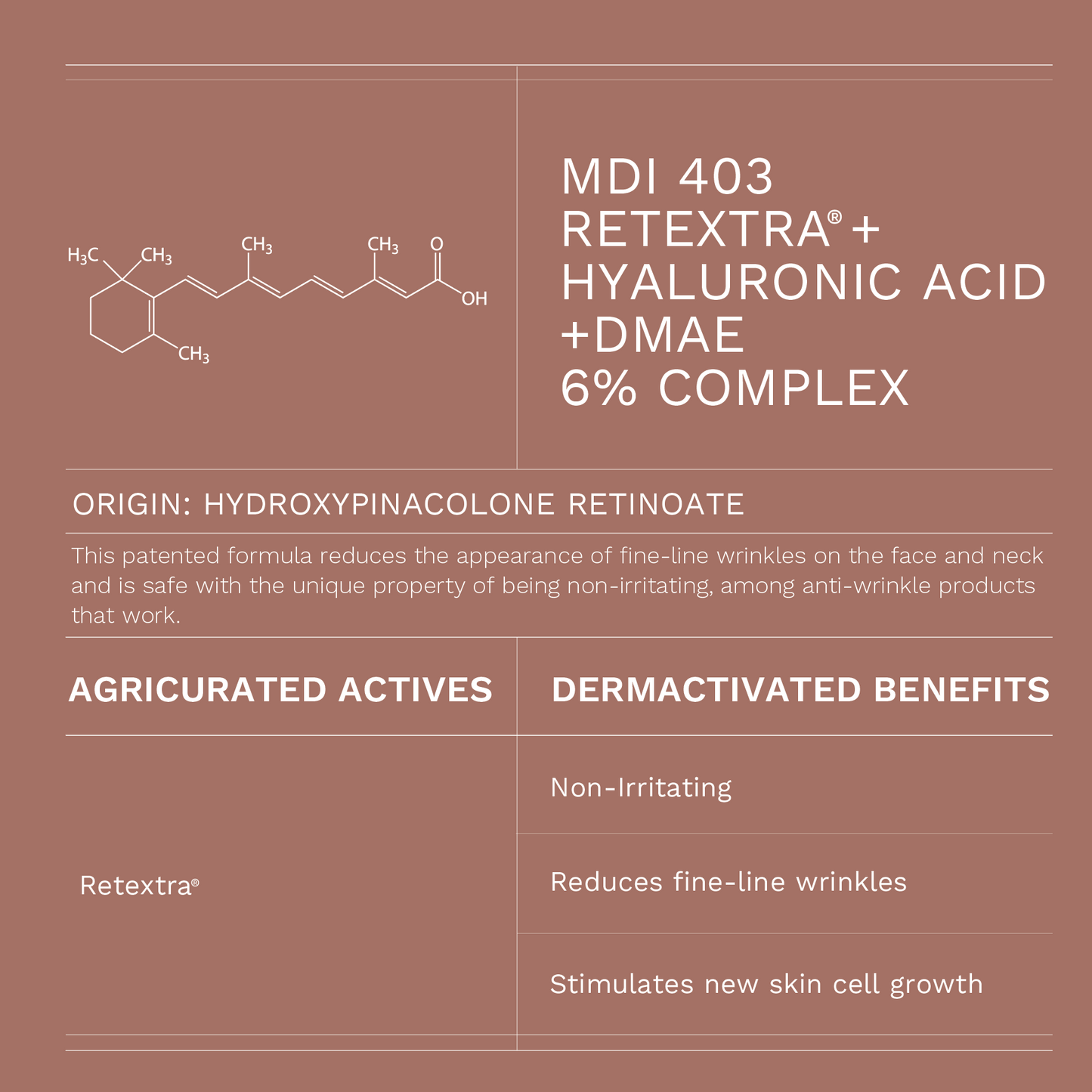 RETEXTRA™ DAILY USE RETINOID